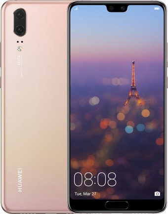 Задняя крышка для Huawei P20 (EML-L29, EML-L29C, EML-AL00) цвет: розовый