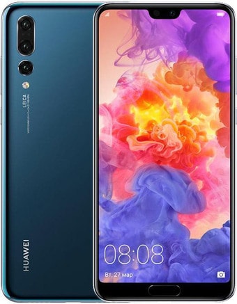 Задняя крышка для Huawei P20 (EML-L29, EML-L29C, EML-AL00) цвет: полночно-синий