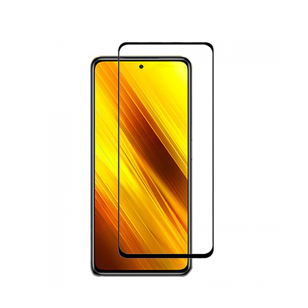 Защитное стекло для Xiaomi POCO M3 PRO, M3 Pro 5G 5D (полная проклейка), цвет: черный