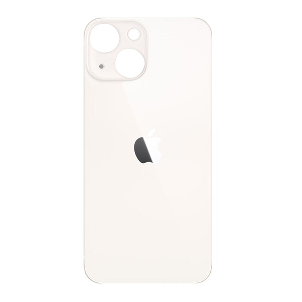 Задняя крышка (стекло) для Apple iPhone 14, цвет: белый