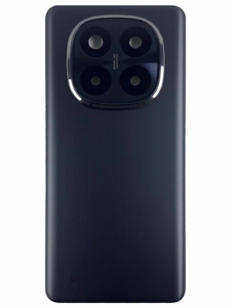 Задняя крышка (корпус) для Xiaomi Redmi Note 14 Pro+ (plus) 5G, цвет: черный