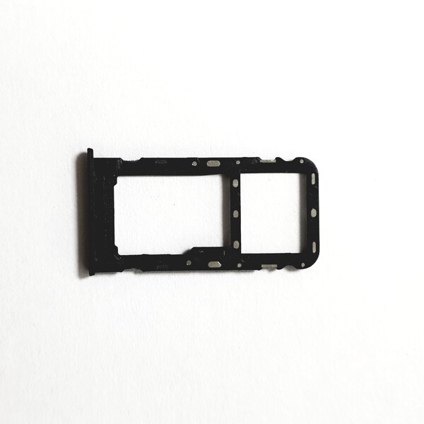 Sim-слот (сим-лоток, Micro SD лоток) для Xiaomi Redmi 5, цвет: черный