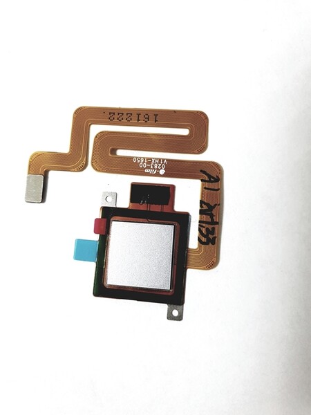 Шлейф для Xiaomi Redmi 4 в сборе со сканером отпечатком пальцев, цвет: белый