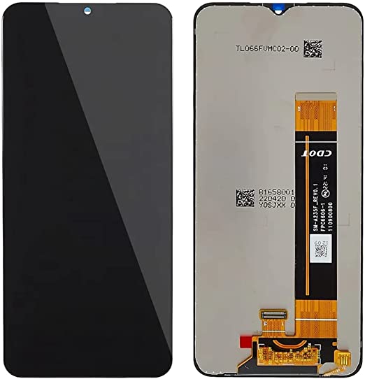 Экран для Samsung Galaxy A23 4G (A235) с тачскрином, цвет: черный оригинальный в рамке