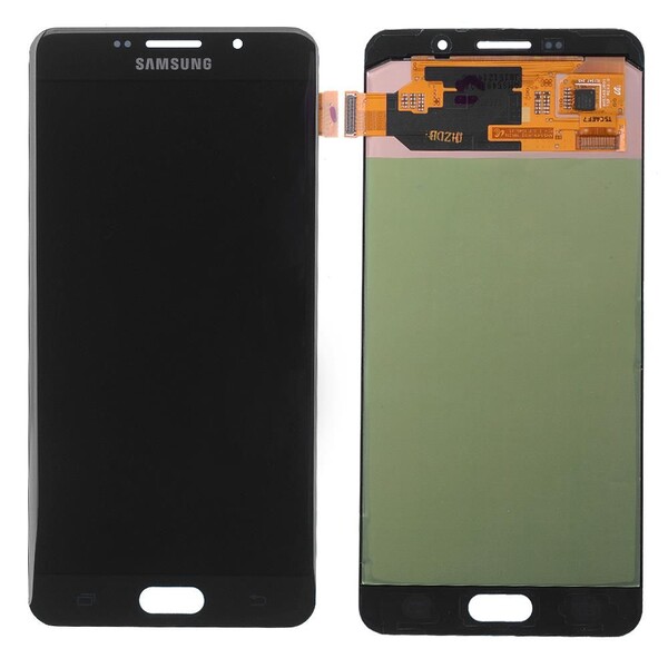 Экран для Samsung Galaxy A7 2016 (A710F) с тачскрином, цвет: черный, оригинальный