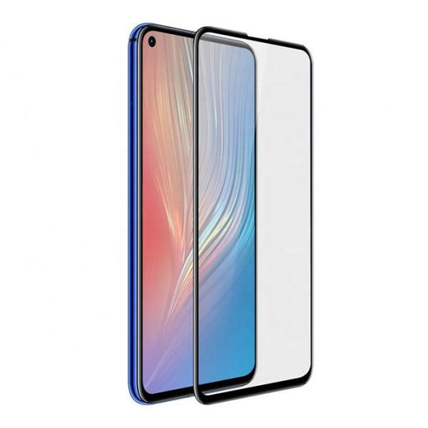 Защитное стекло для Huawei Honor 9X (STK-LX1) 5D (полная проклейка), цвет: черный