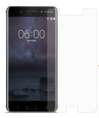 Защитное стекло для Nokia 6 (2018), цвет: прозрачный