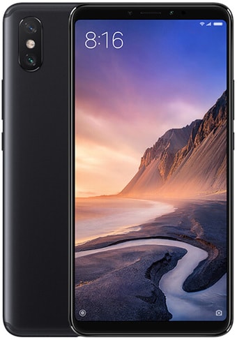 Задняя крышка для Xiaomi Mi Max 3 цвет: черный