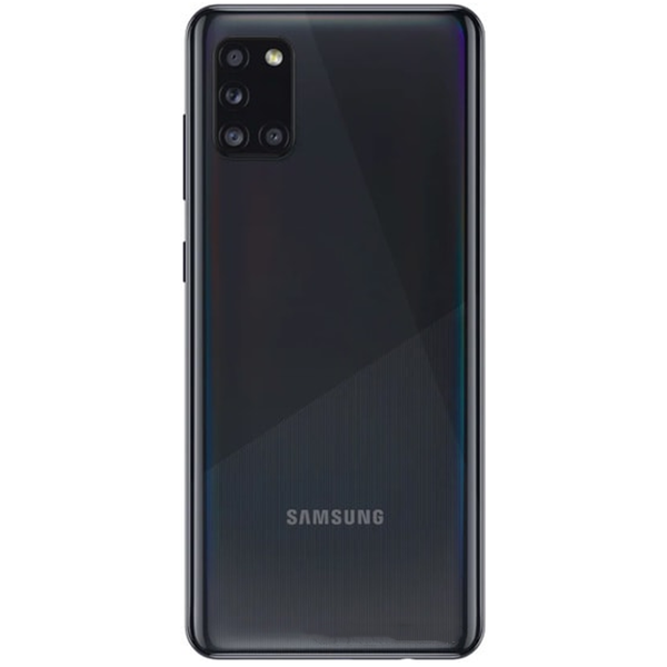 Задняя крышка (корпус) для Samsung Galaxy A31, цвет: черный