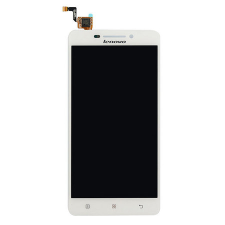 Экран для Lenovo A5000 с тачскрином, цвет: белый