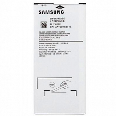 Аккумулятор для Samsung Galaxy A7 2016 SM-A710 (EB-BA710ABE) оригинальный