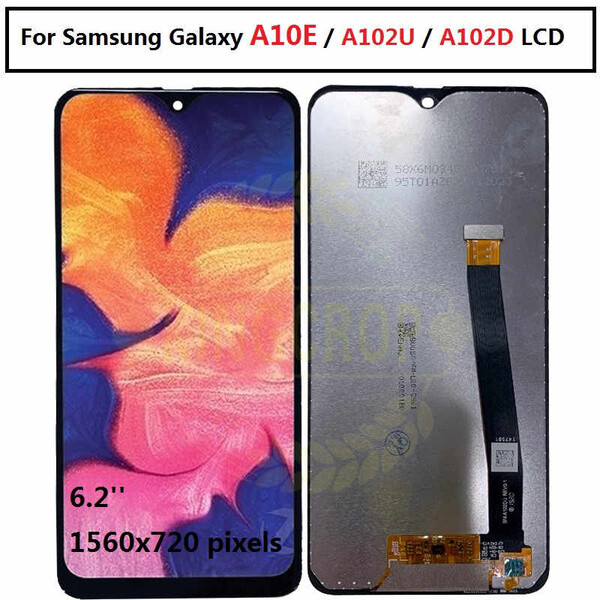 Экран для Samsung Galaxy A10e (SM-A102) с тачскрином, цвет: черный, оригинальный