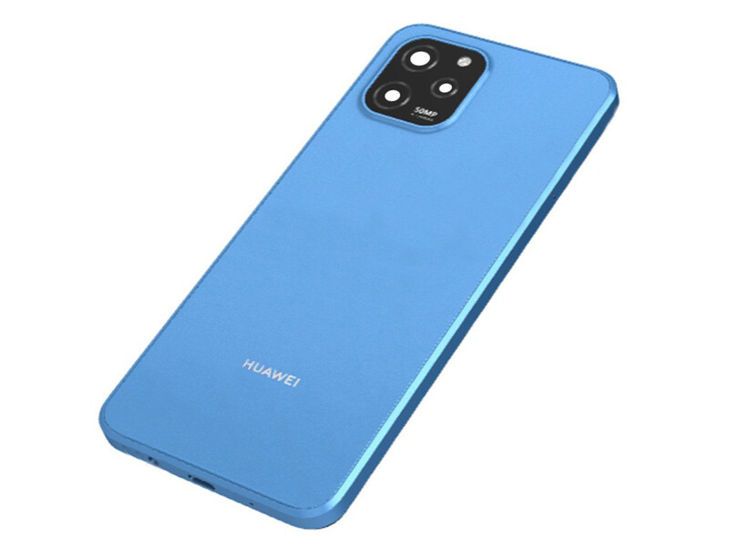 Задняя крышка для Huawei Nova Y61, цвет: синий
