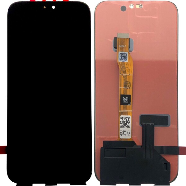 Экран для Huawei Honor 400 Lite с тачскрином, цвет: черный (оригинальный)