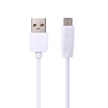 Кабель USB - Type-C Bebat 1м, цвет: белый