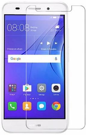 Защитное стекло для Huawei Y3, цвет: прозрачный
