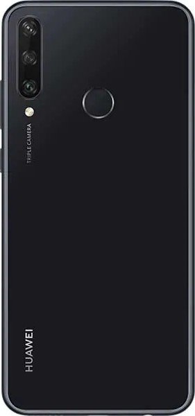 Задняя крышка (корпус) для Huawei Y6p, цвет: черный