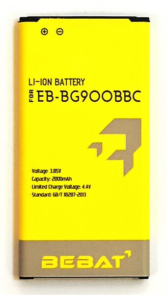 Аккумулятор Bebat для Samsung Galaxy S5 G900F (EB-BG900BBE, EB-BG900BBC)