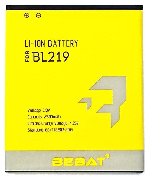 Аккумулятор Bebat для Lenovo A816, A850 Plus, A880, A889, A916 (BL219)