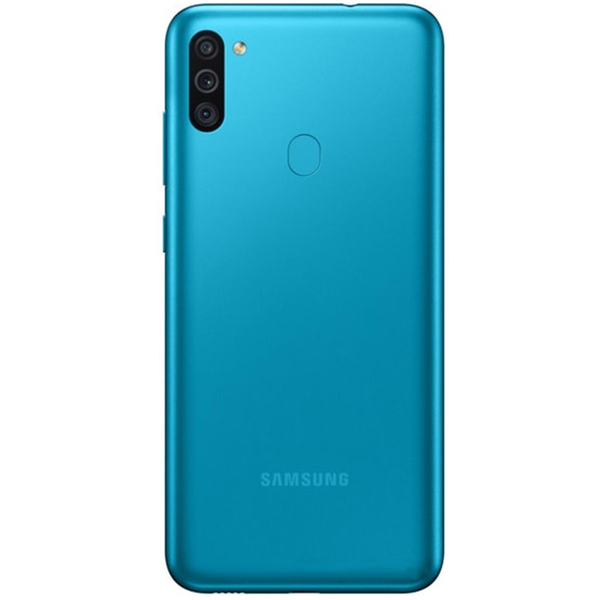 Задняя крышка (корпус) для Samsung Galaxy M11, цвет: бирюзовый