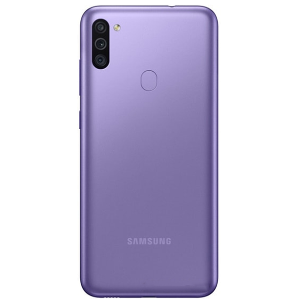 Задняя крышка (корпус) для Samsung Galaxy M11, цвет: фиолетовый