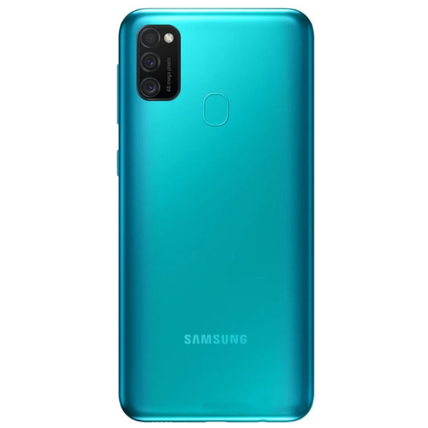Задняя крышка (корпус) для Samsung Galaxy M21, цвет: бирюзовый