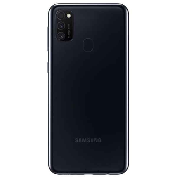 Задняя крышка (корпус) для Samsung Galaxy M21, цвет: черный