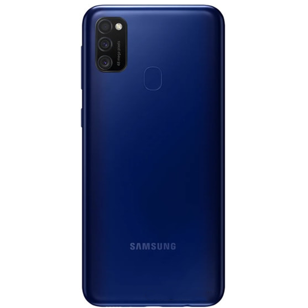 Задняя крышка (корпус) для Samsung Galaxy M21, цвет: синий