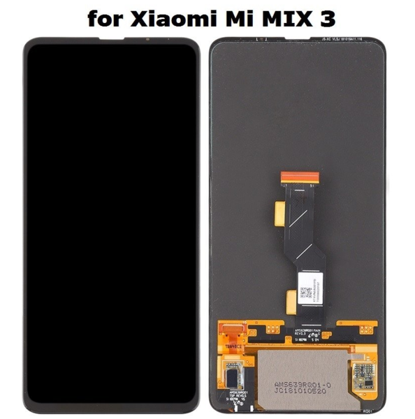 Экран для Xiaomi Mi Mix 3 с тачскрином, цвет: черный