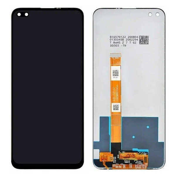 Экран для Realme 6 Pro с тачскрином, цвет: черный