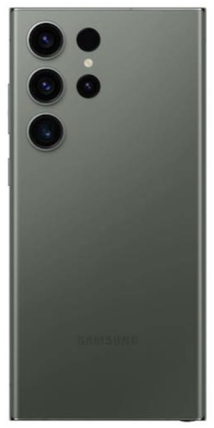 Задняя крышка (корпус) для Samsung Galaxy S23 Ultra, цвет: зеленый