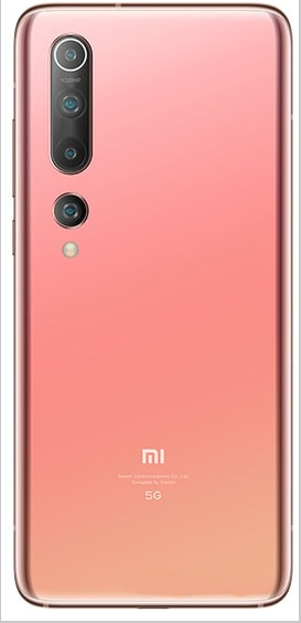 Задняя крышка (корпус) для Xiaomi Mi 10 (Mi10), цвет: персиковый