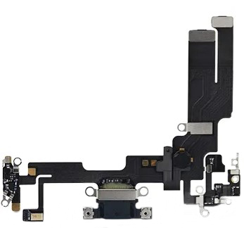Шлейф разъема зарядки для Apple iPhone 14 (Charge Conn), цвет: черный