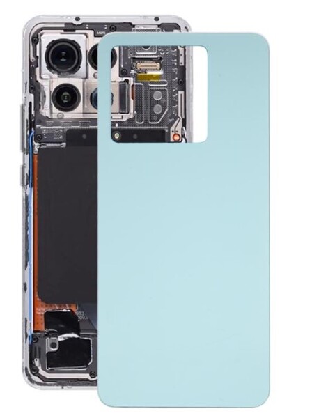 Задняя крышка (корпус) для Xiaomi Redmi Note 13 Pro 5G, цвет: зеленый