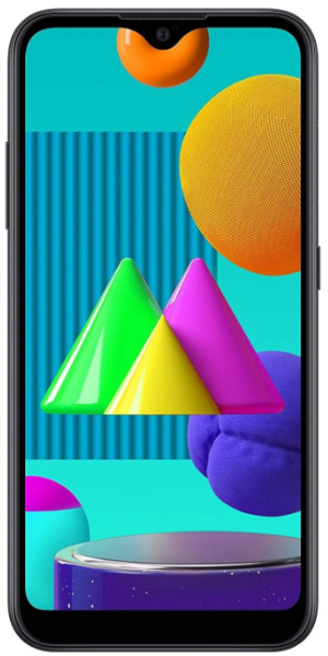Экран для Samsung Galaxy M01 с тачскрином, цвет: черный (оригинальный)