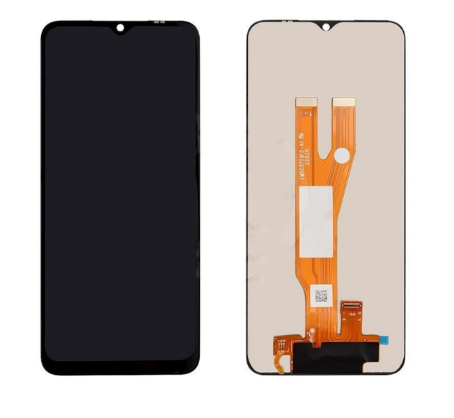 Экран для Samsung Galaxy A03 Core (SM-A032F) с тачскрином, цвет: черный оригинальный