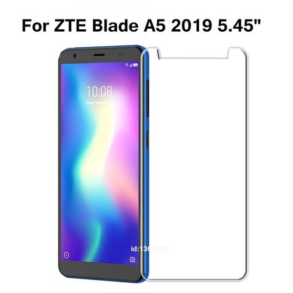 Защитное стекло для ZTE Blade A5 2019 , цвет: прозрачный