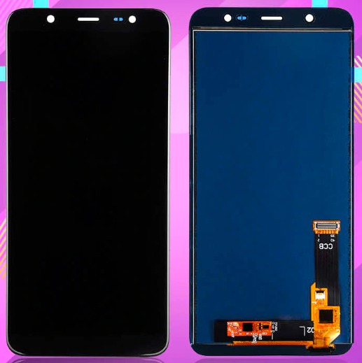 Экран для Samsung Galaxy A6 (A600F) с тачскрином, цвет: черный, оригинальный