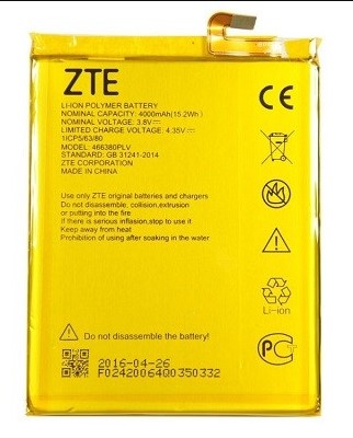 Аккумулятор для ZTE Blade A610 (466380PLV) оригинальный
