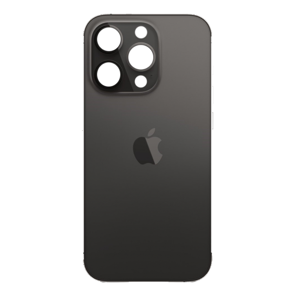 Задняя крышка (стекло) для Apple iPhone 14 Pro, цвет: черный