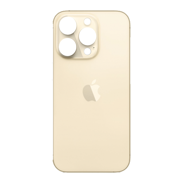 Задняя крышка (стекло) для Apple iPhone 14 Pro, цвет: золотой