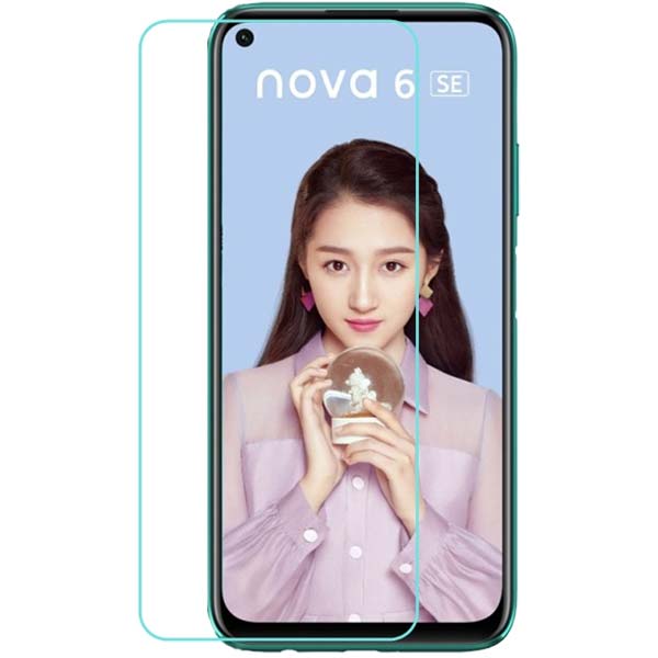 Защитное стекло для Huawei Nova 6 SE, цвет: прозрачный