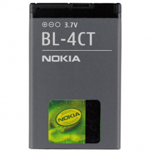 Аккумулятор для Nokia 5310 XpressMusic (2720 Fold, 5630 XpressMusic, 6600 Fold, 6700 Slide, 7210 Supernova, 7230, 7310 Supernova, X3) (BL-4CT) аналог