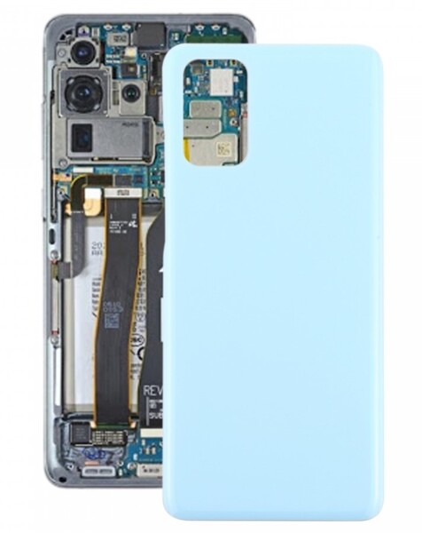 Задняя крышка (корпус) для Samsung Galaxy S20 Plus, цвет: голубой