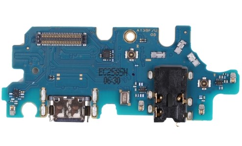 Нижняя плата для Samsung Galaxy A13 4G с разъемом зарядки и гарнитуры (наушников)