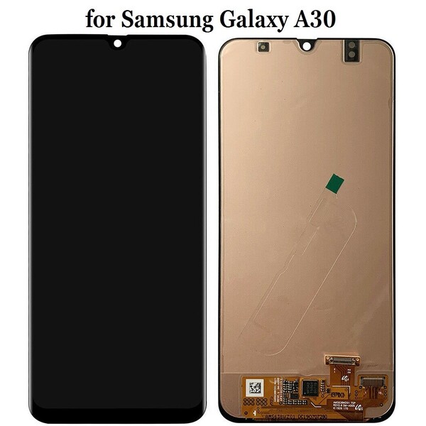 Экран для Samsung Galaxy A30 (SM-A305) OLED с тачскрином, цвет: черный