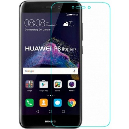 Защитное стекло для Huawei Ascend P8 Lite 2017, цвет: прозрачный