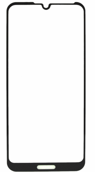Защитное стекло для Huawei Honor 8A Prime 5D (полная проклейка), цвет: черный