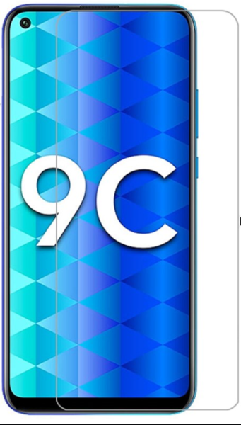 Защитное стекло для Huawei Honor 9c, цвет: прозрачный