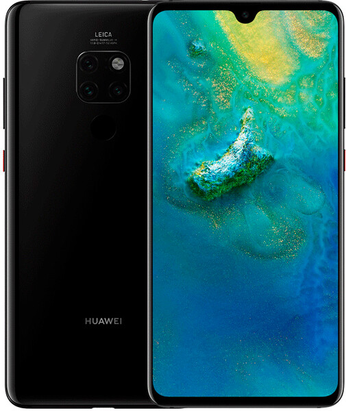 Задняя крышка для Huawei Mate 20 (HMA-L29) цвет: черный